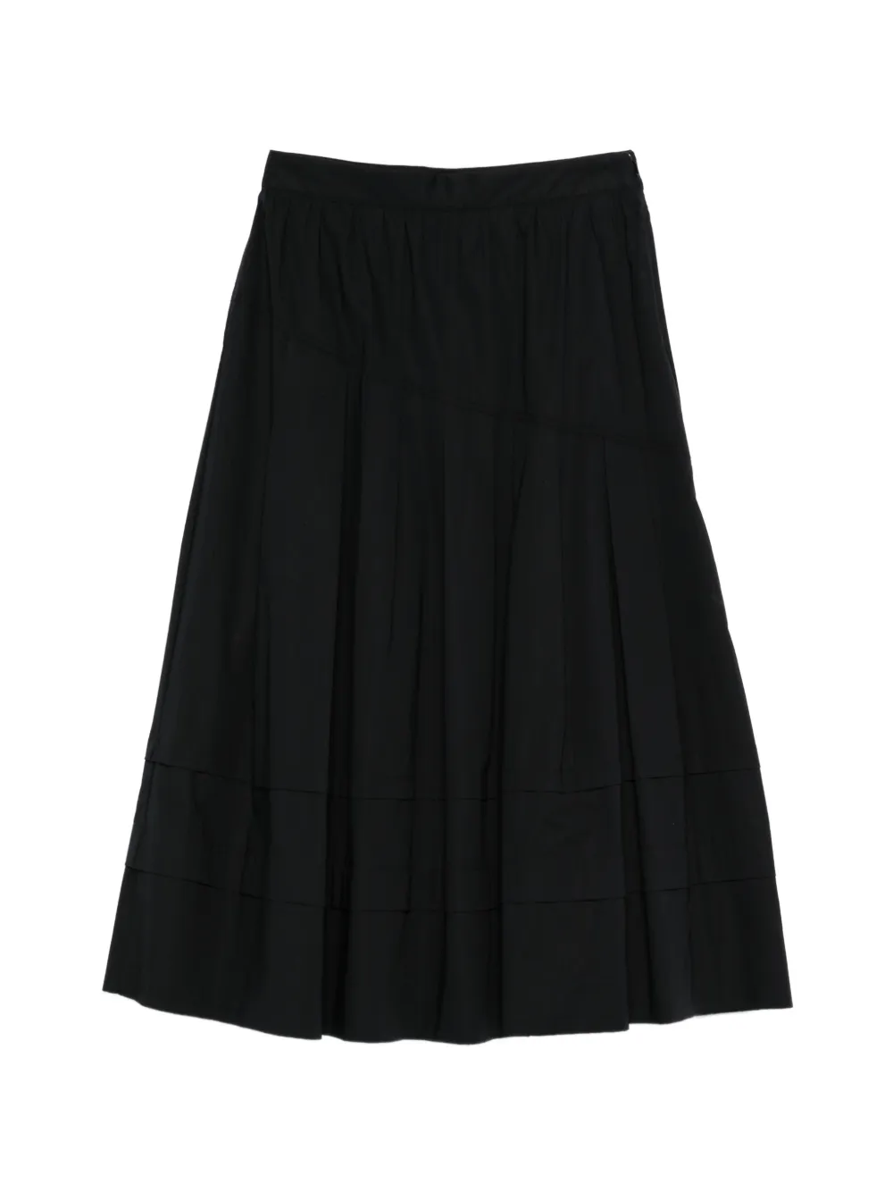 Vivetta pleated midi skirt - Nero