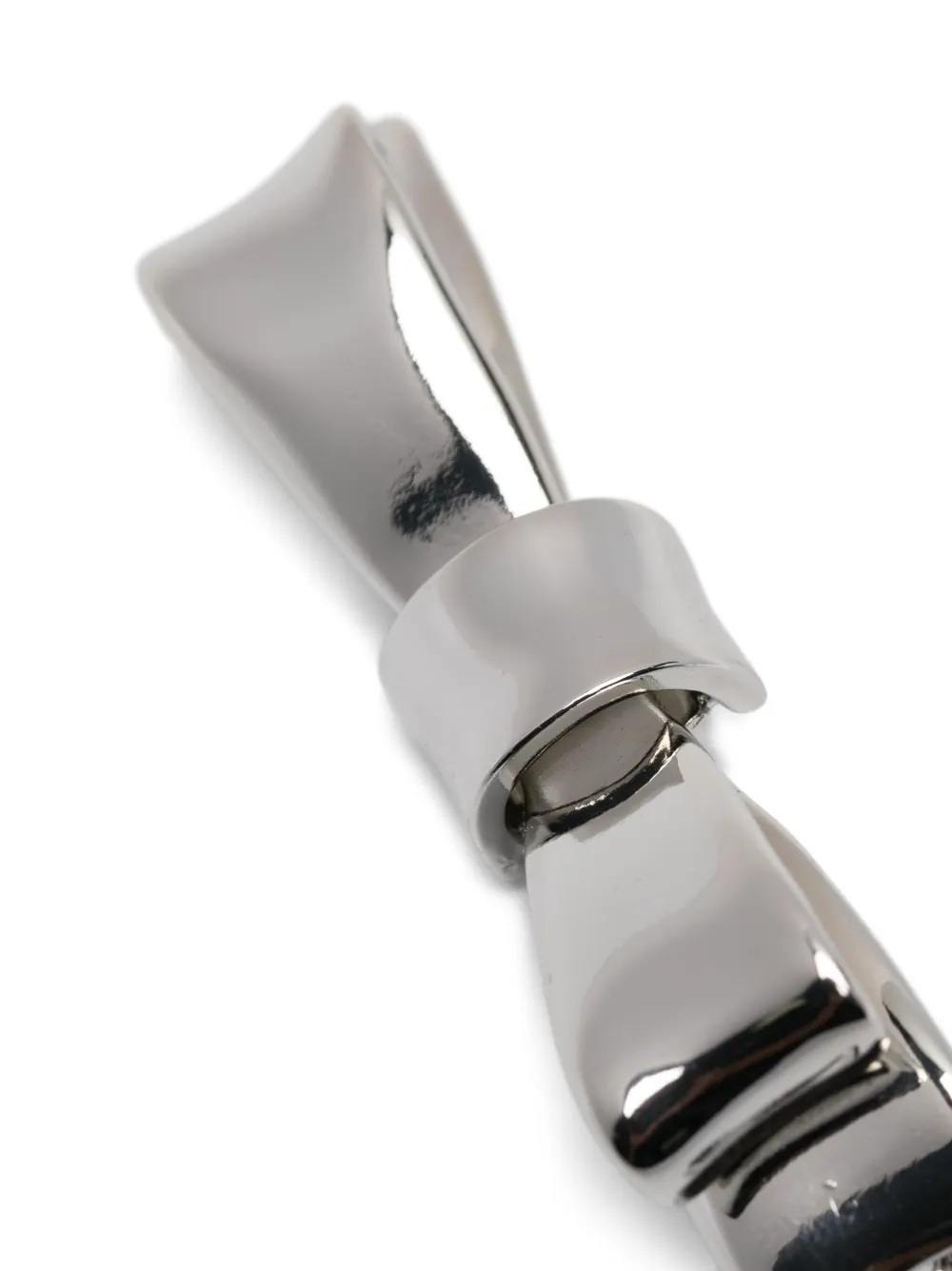 Blumarine Haarspeld met strik Zilver