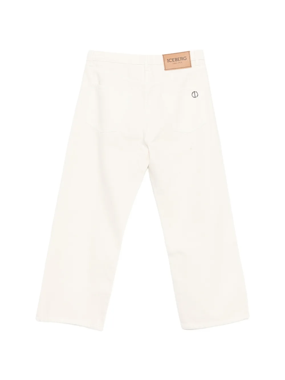 Iceberg Jeans met vijf zakken Beige