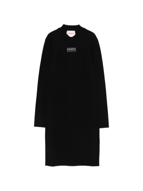 Iceberg knitted midi dress