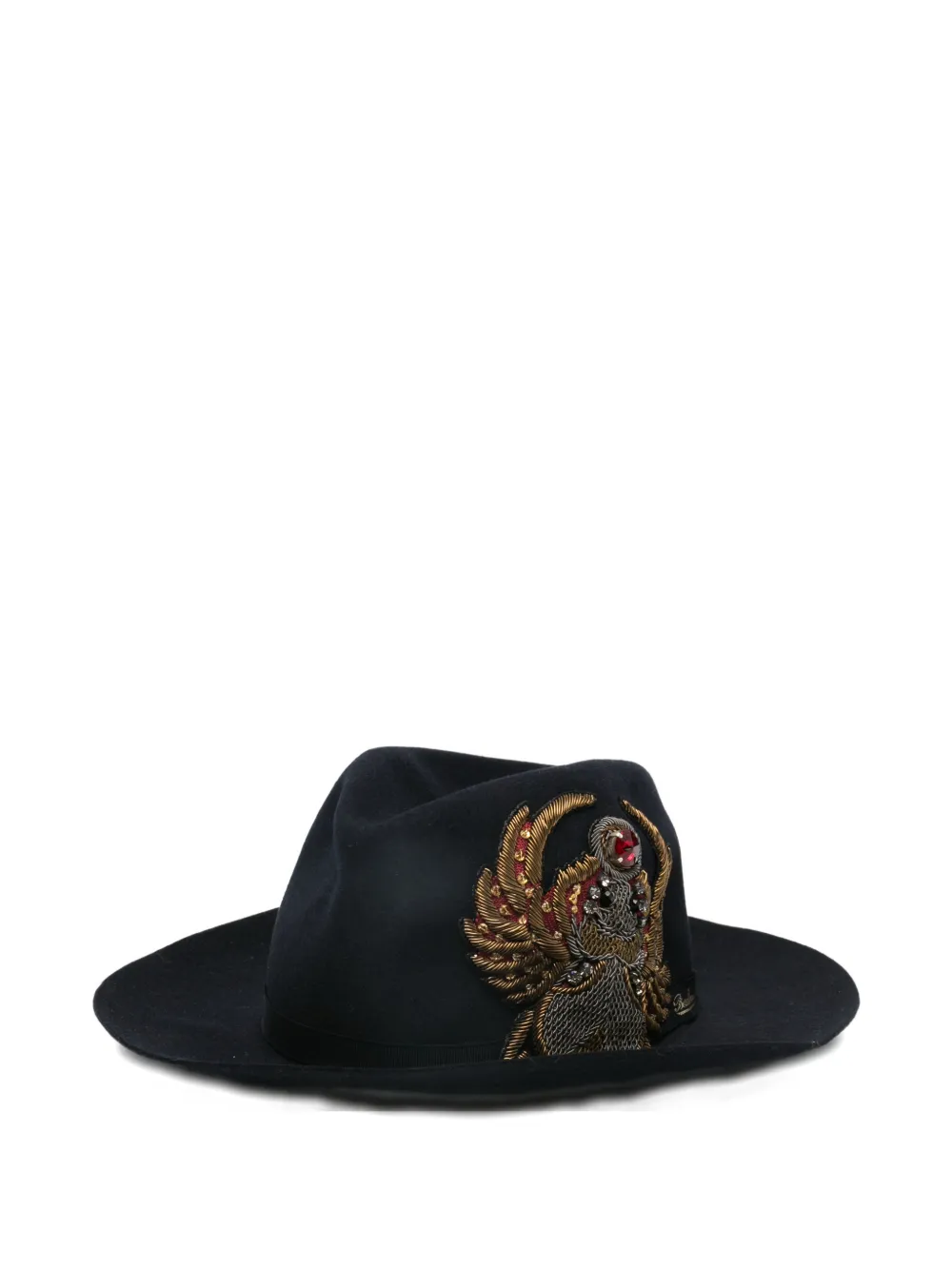 Borsalino embellished hat - Blu