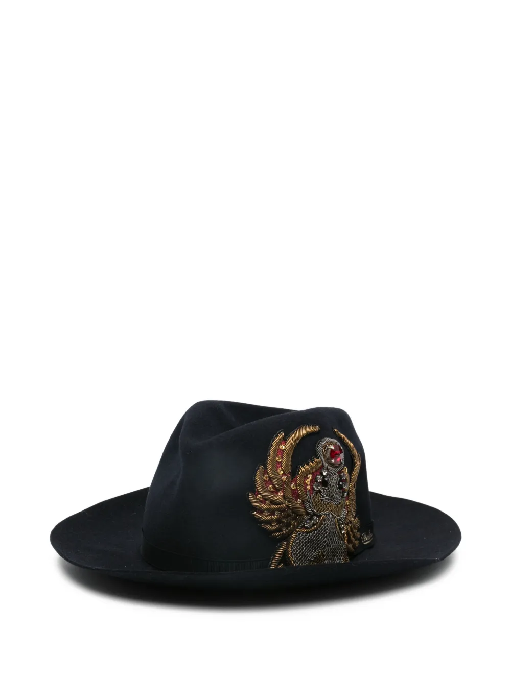 Borsalino embellished hat - Blu