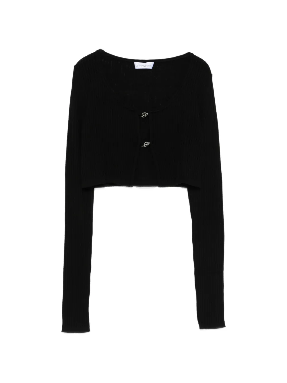Blumarine button cardigan - Nero