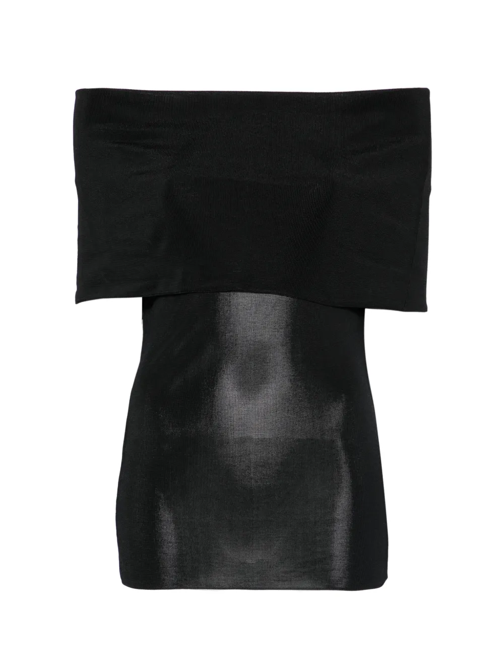 mvp wardrobe Top con spalle scoperte - Nero