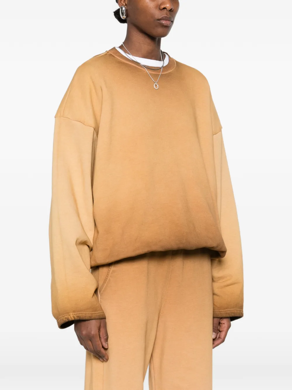  Circus Hotel Logo-print Sweatshirt - Brown 