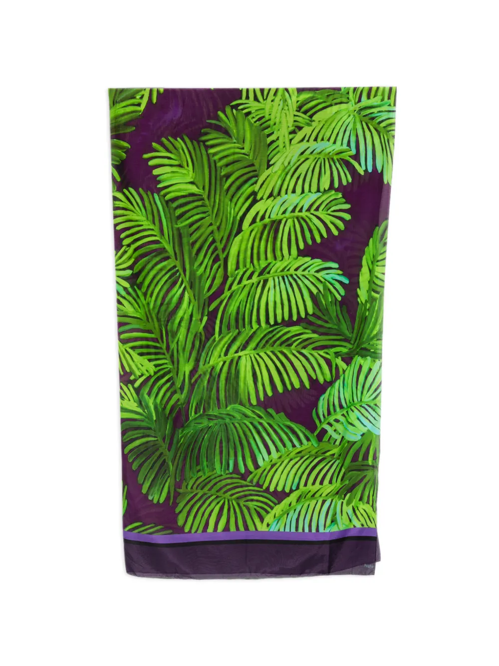 PSOPHIA floral-print scarf - Verde
