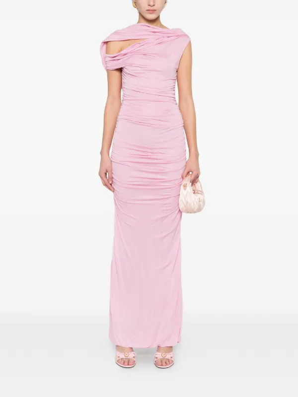 Blumarine Pink Maxi Dress | Pink | FARFETCH JO