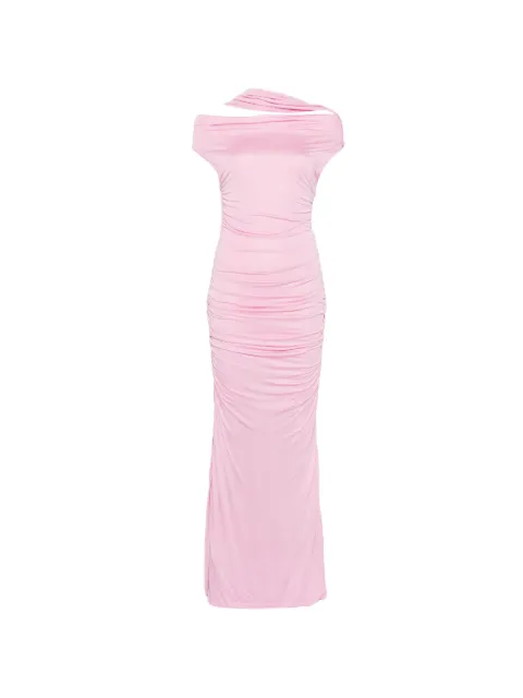 Blumarine pink maxi dress