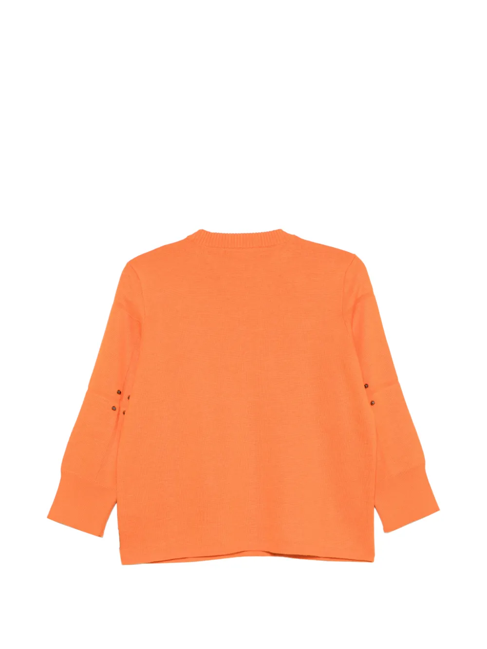 Love Moschino Trui verfraaid met studs Oranje