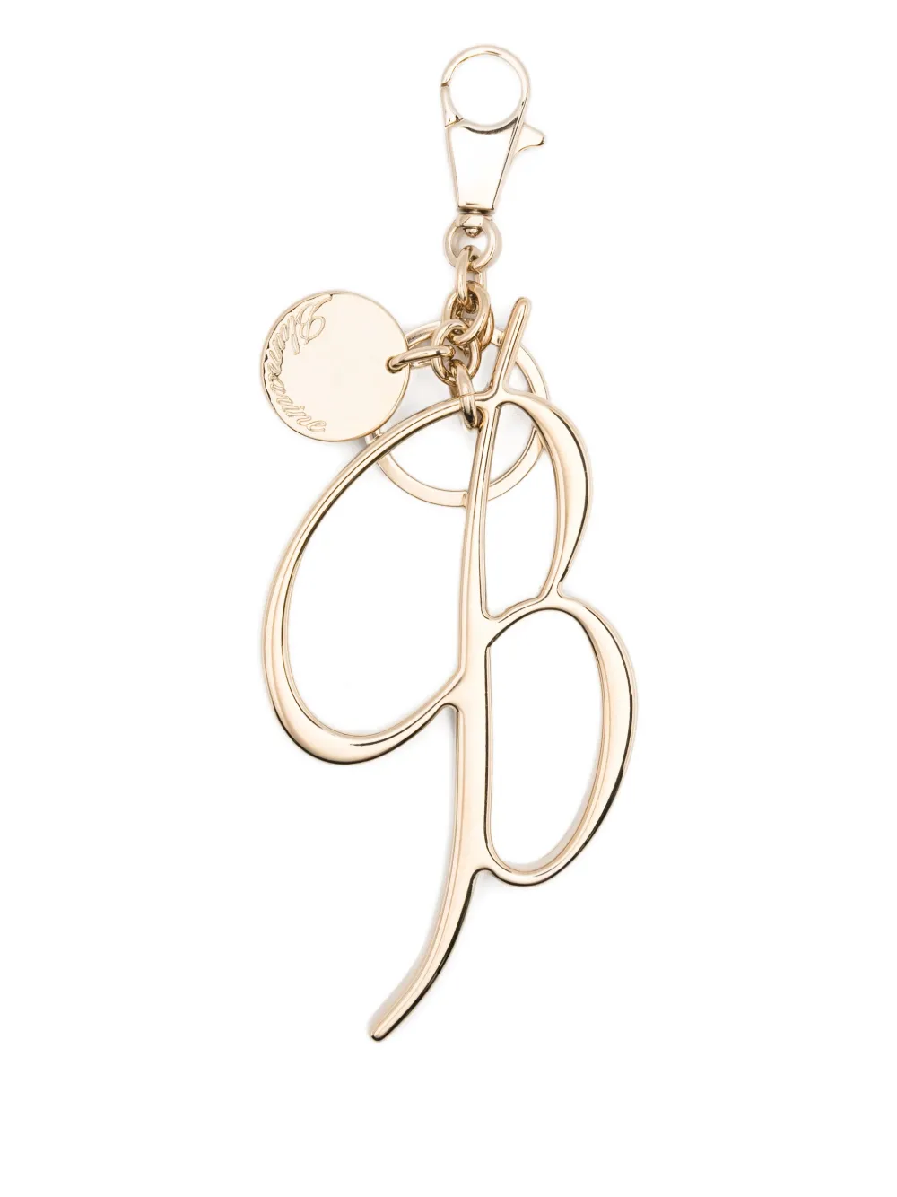 Blumarine B-charm keychain | Gold | Image 1