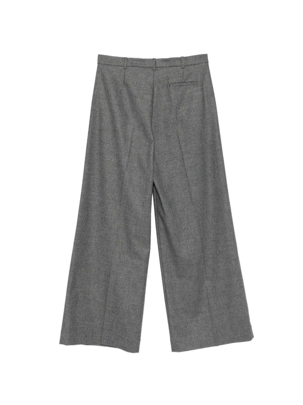 PINKO Geruite broek Grijs
