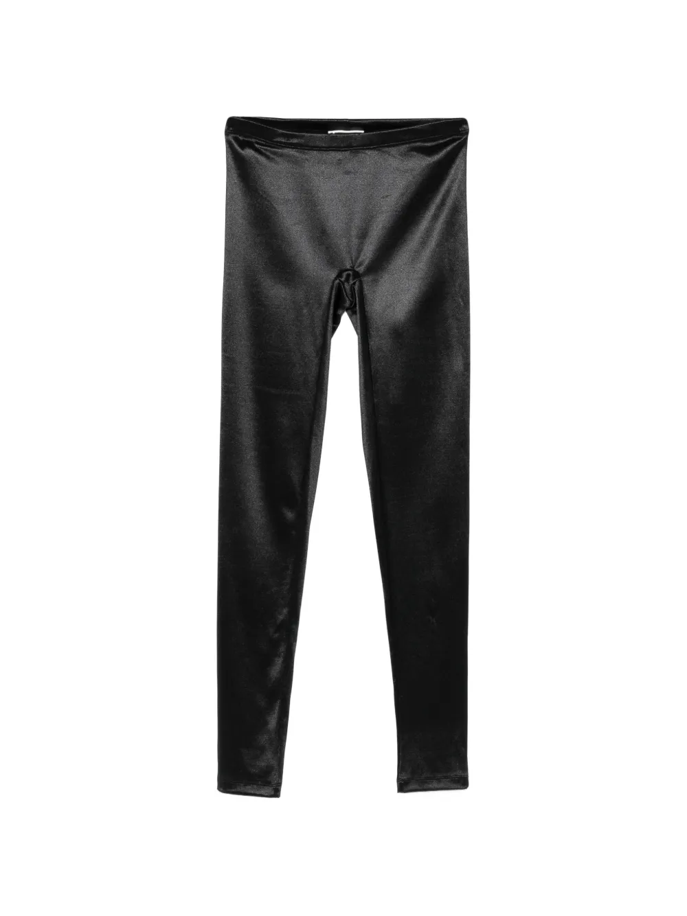 Elisabetta Franchi satin-finish trousers - Nero