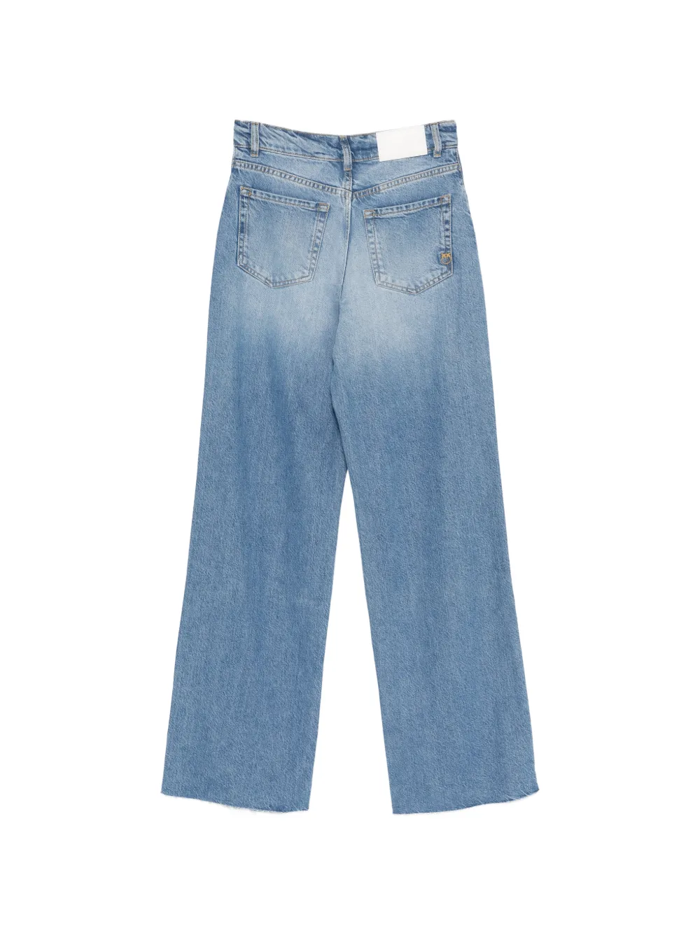 PINKO Wilma jeans met vervaagd effect Blauw