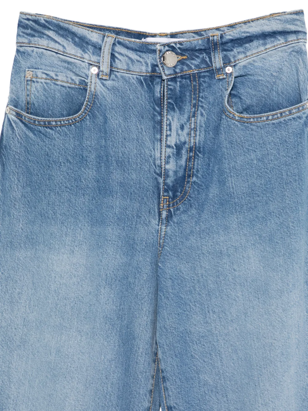 PINKO Wilma jeans met vervaagd effect Blauw