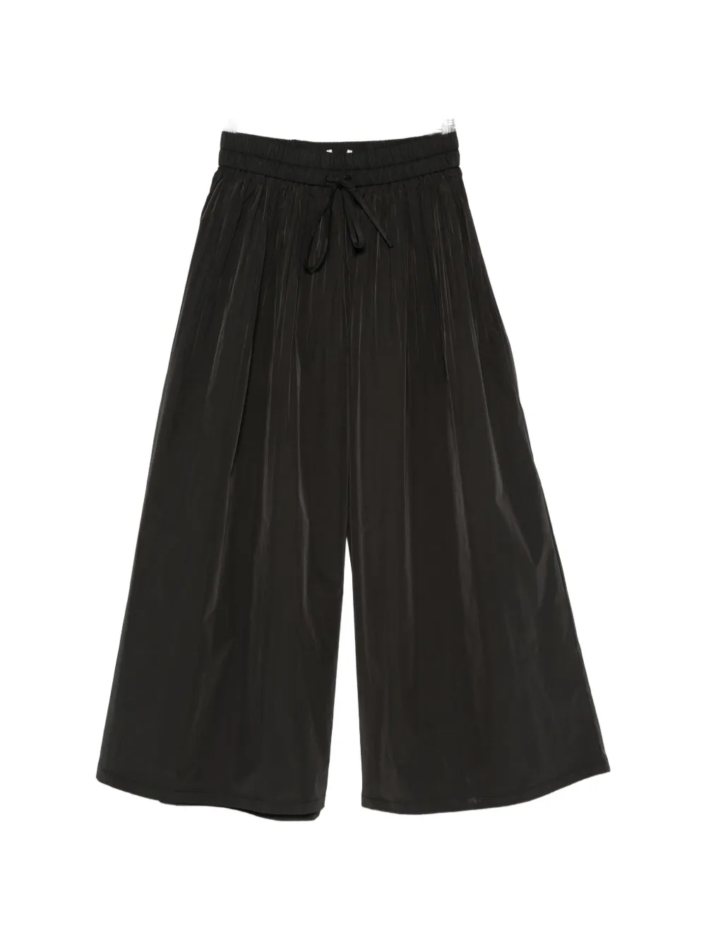 PSOPHIA drawstring-waist pleated palazzo pants - Nero