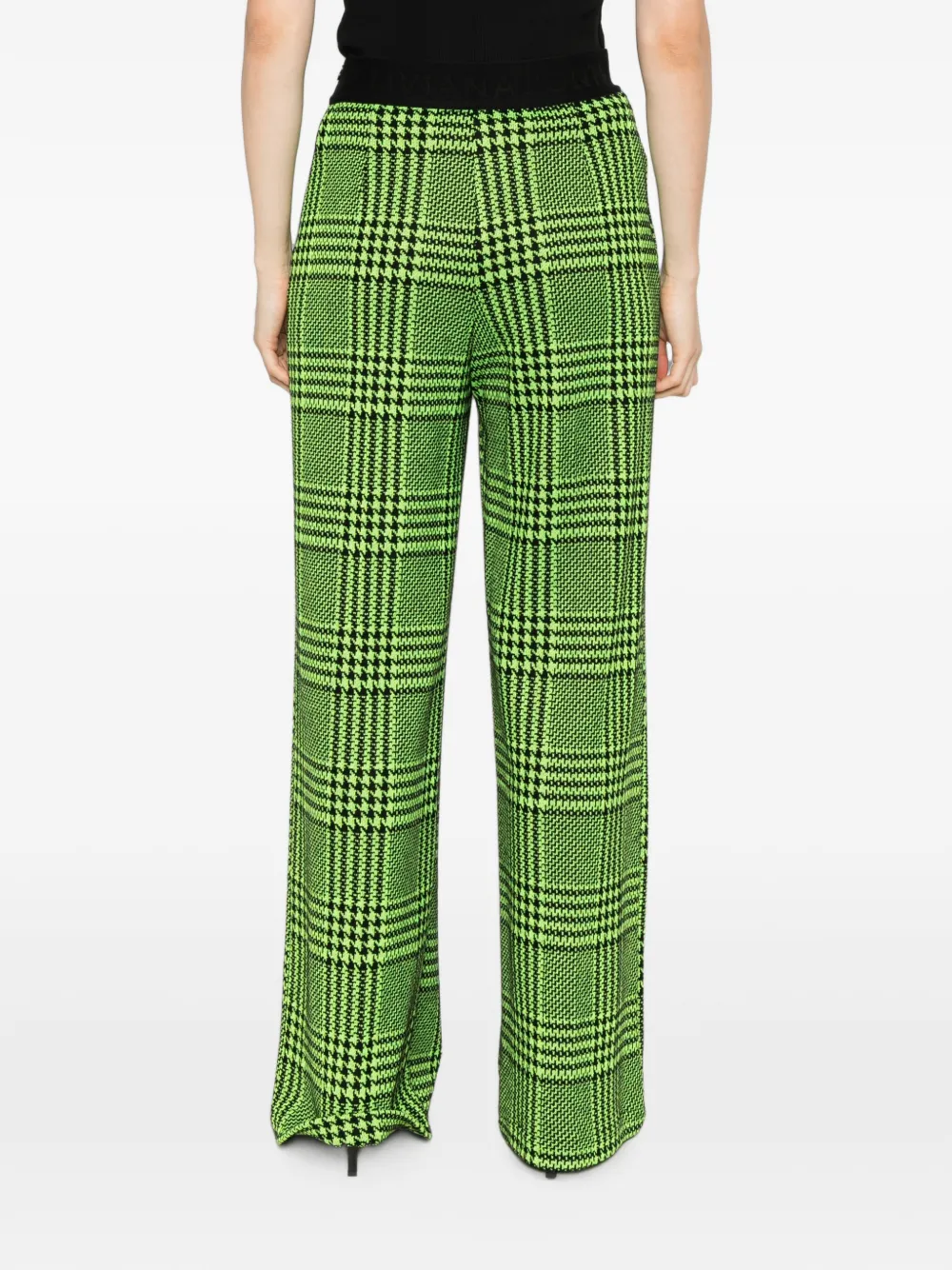 Liviana Conti Geruite broek Groen