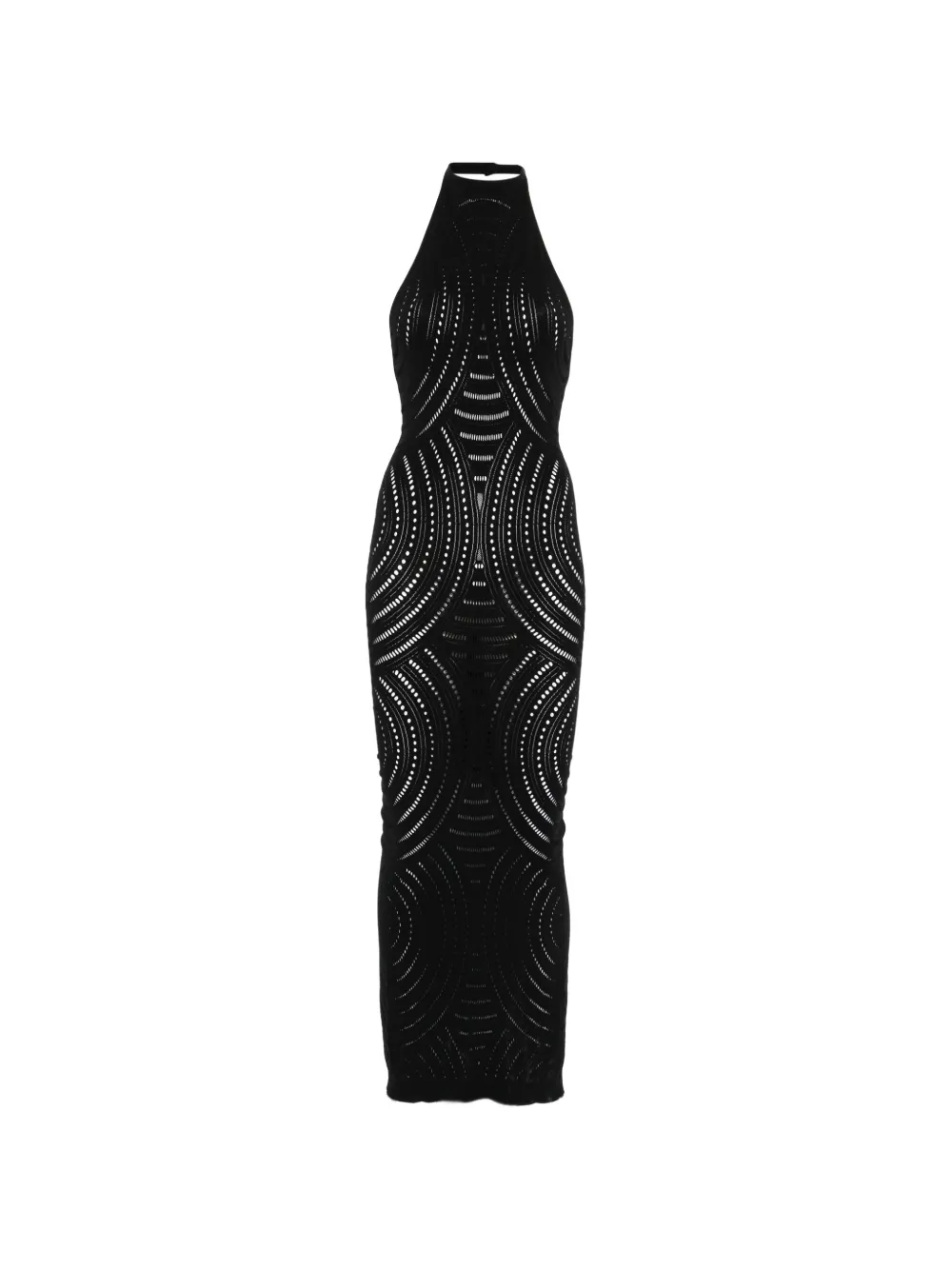 MISBHV cut-out maxi dress - Nero