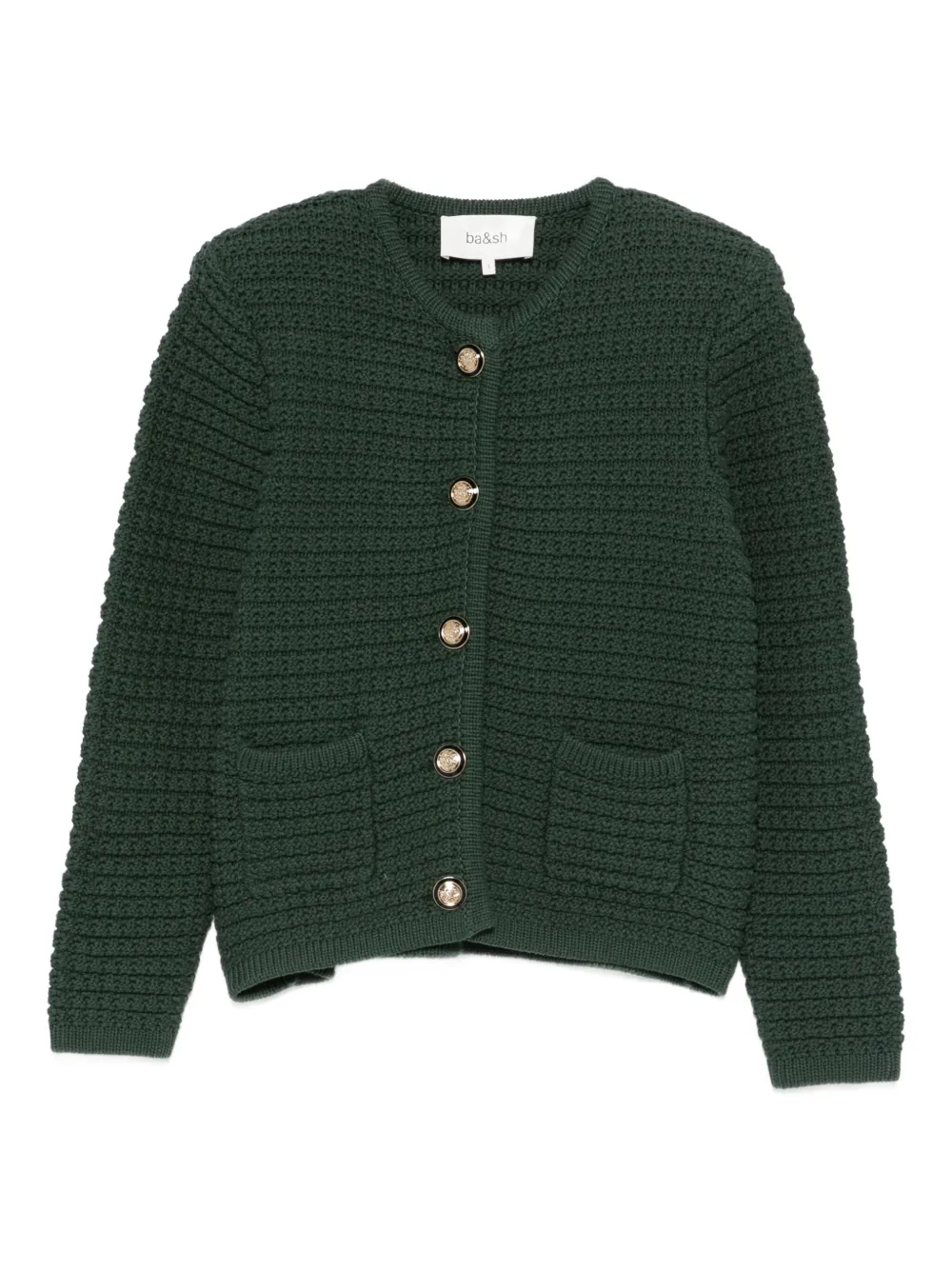 Ba & Sh Gaspard button cardigan - グリーン