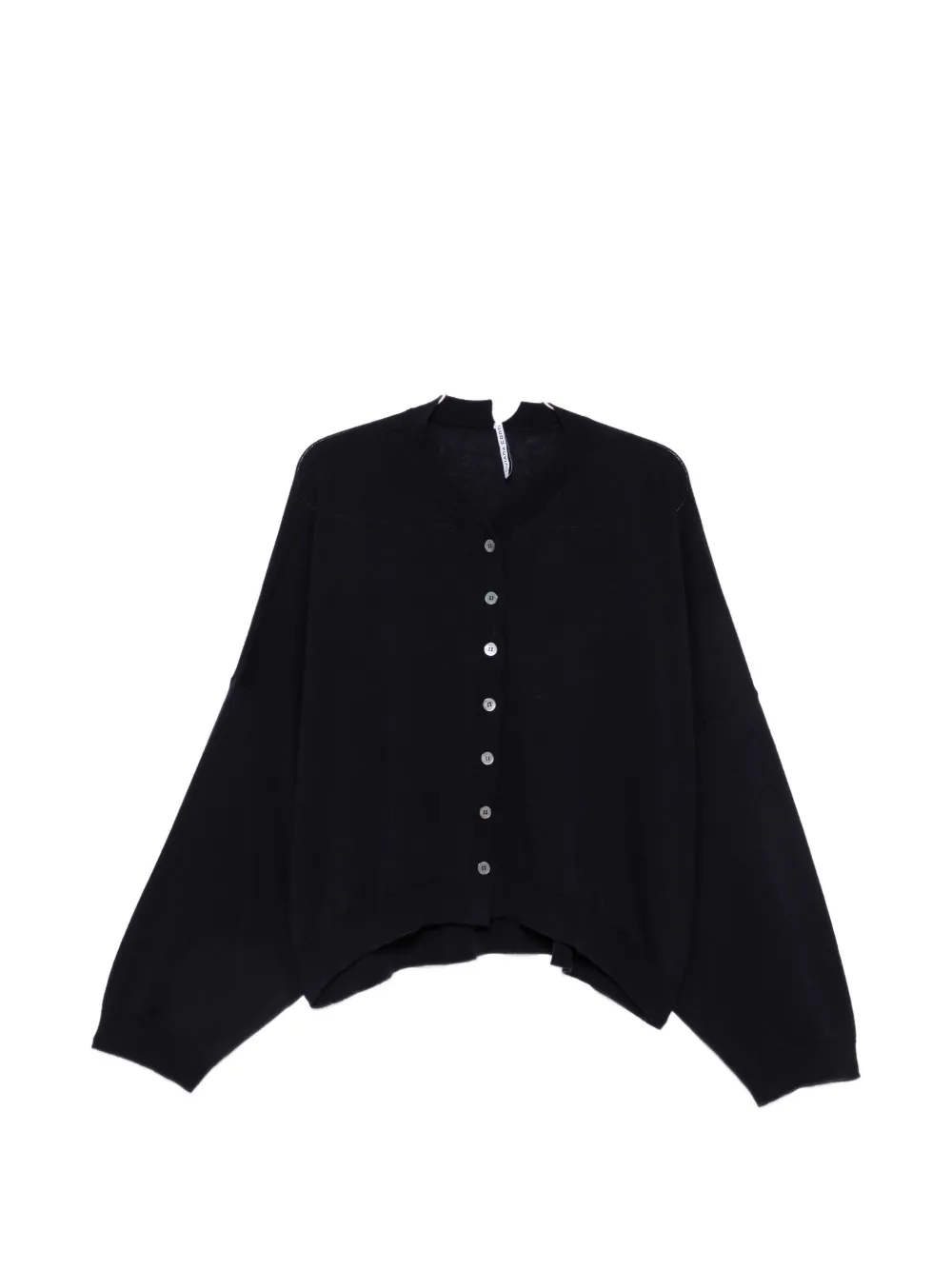 Liviana Conti button-up fine-knit cardigan - Blu