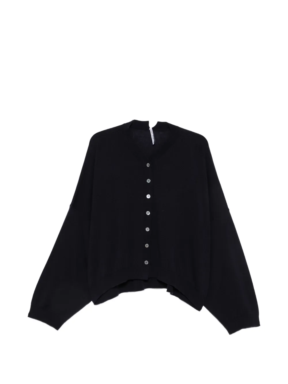 Liviana Conti button-up fine-knit cardigan - Blau
