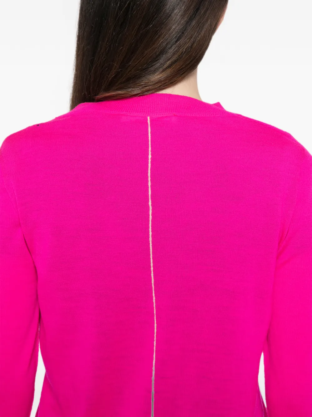 Liviana Conti Trui met ronde hals Roze