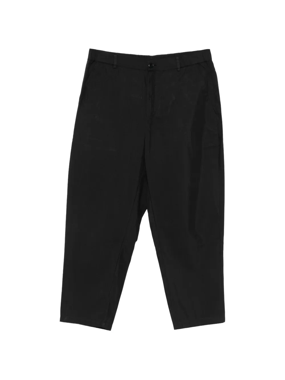 PSOPHIA Pantaloni crop con vita elasticizzata - Nero