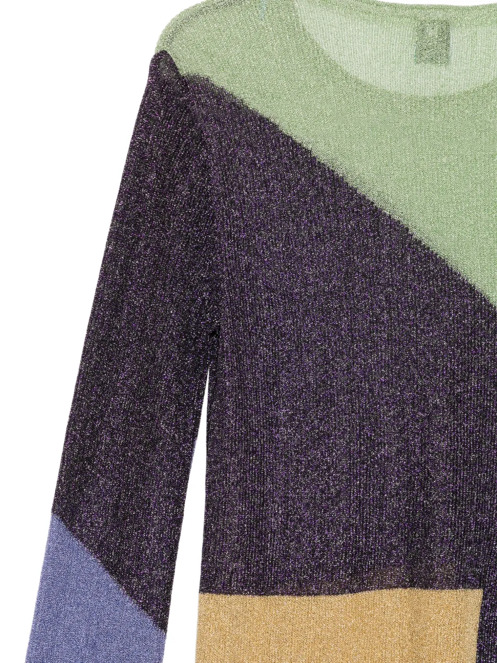  Missoni Pull à Design Colour Block - Violet 