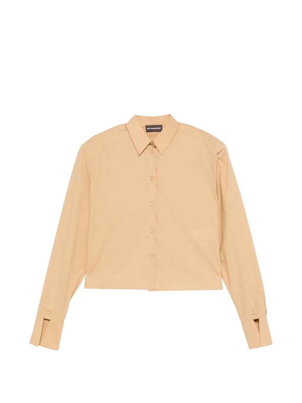 mvp wardrobe Camicia con colletto a punta - Toni neutri