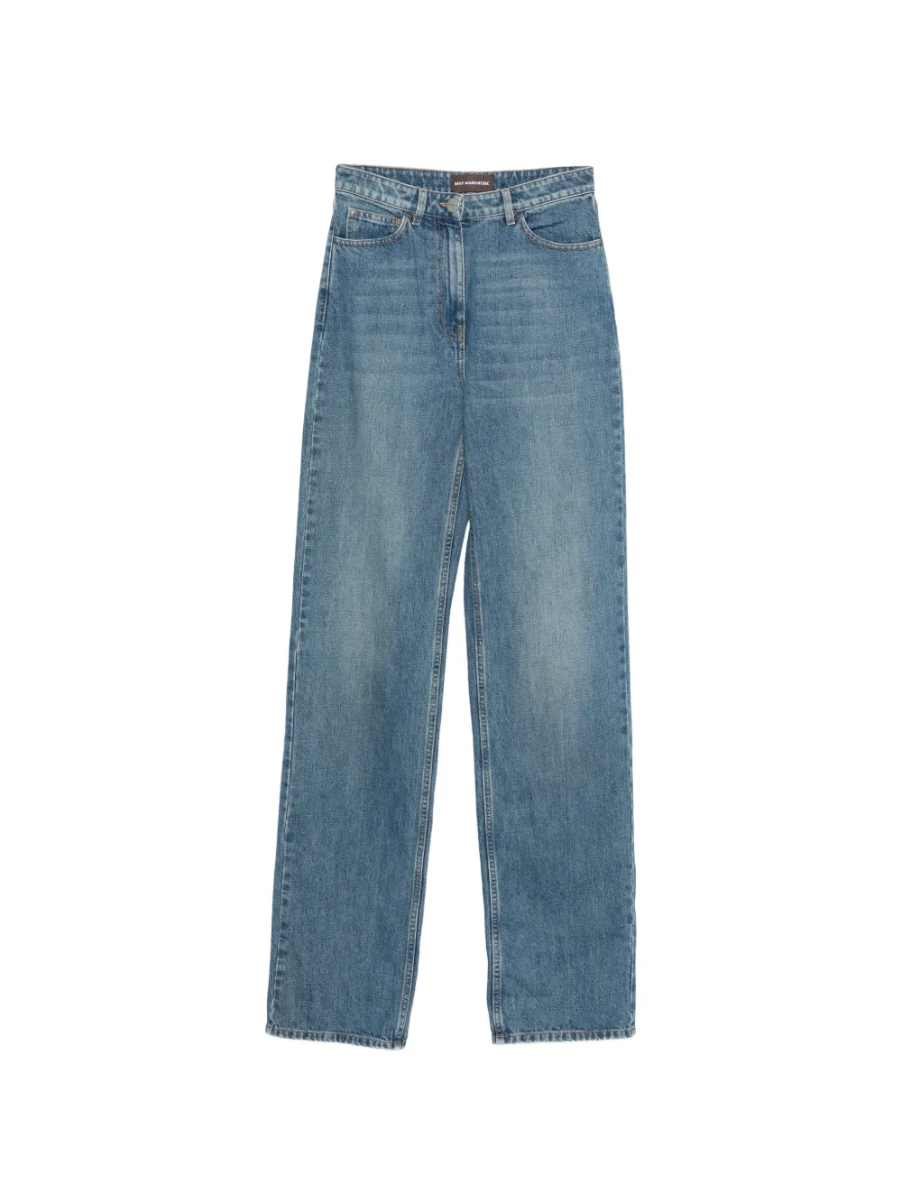 mvp wardrobe Pantaloni a vita alta - Blu