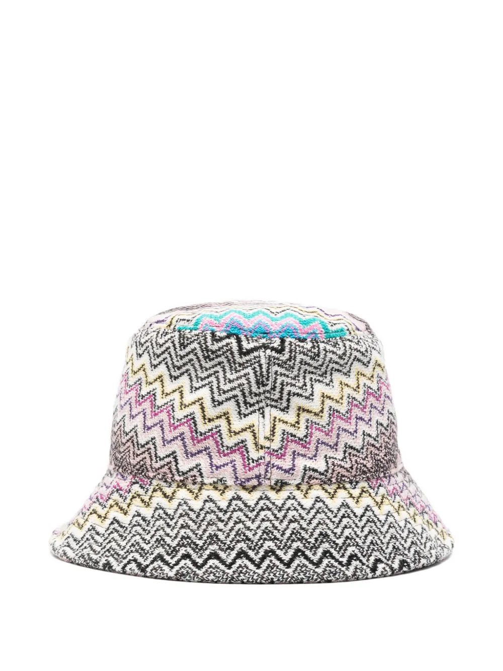Missoni Zigzag Bucket Hat In Neutral