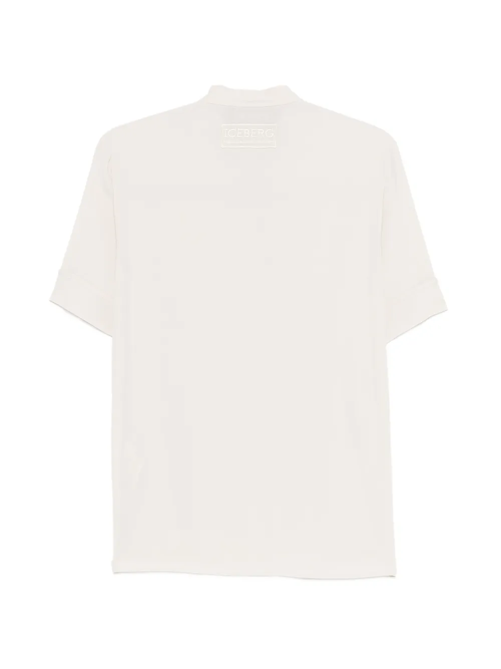 Iceberg Kraagloos overhemd Beige
