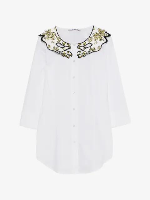 Vivetta camisa con detalles de cristal