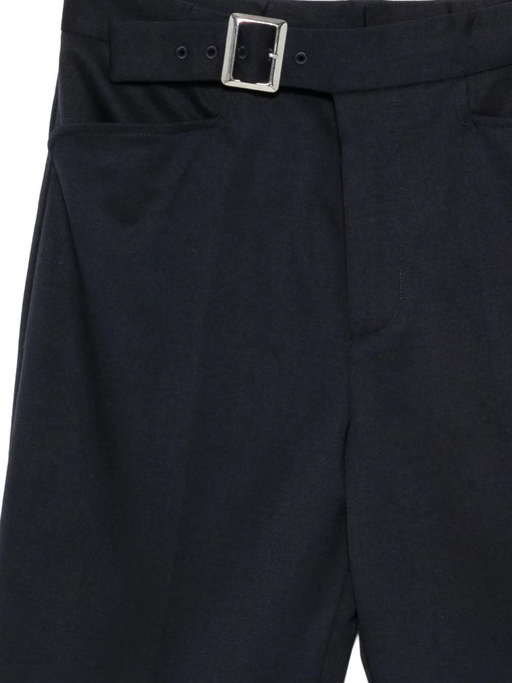 Liviana Conti Cropped broek Blauw