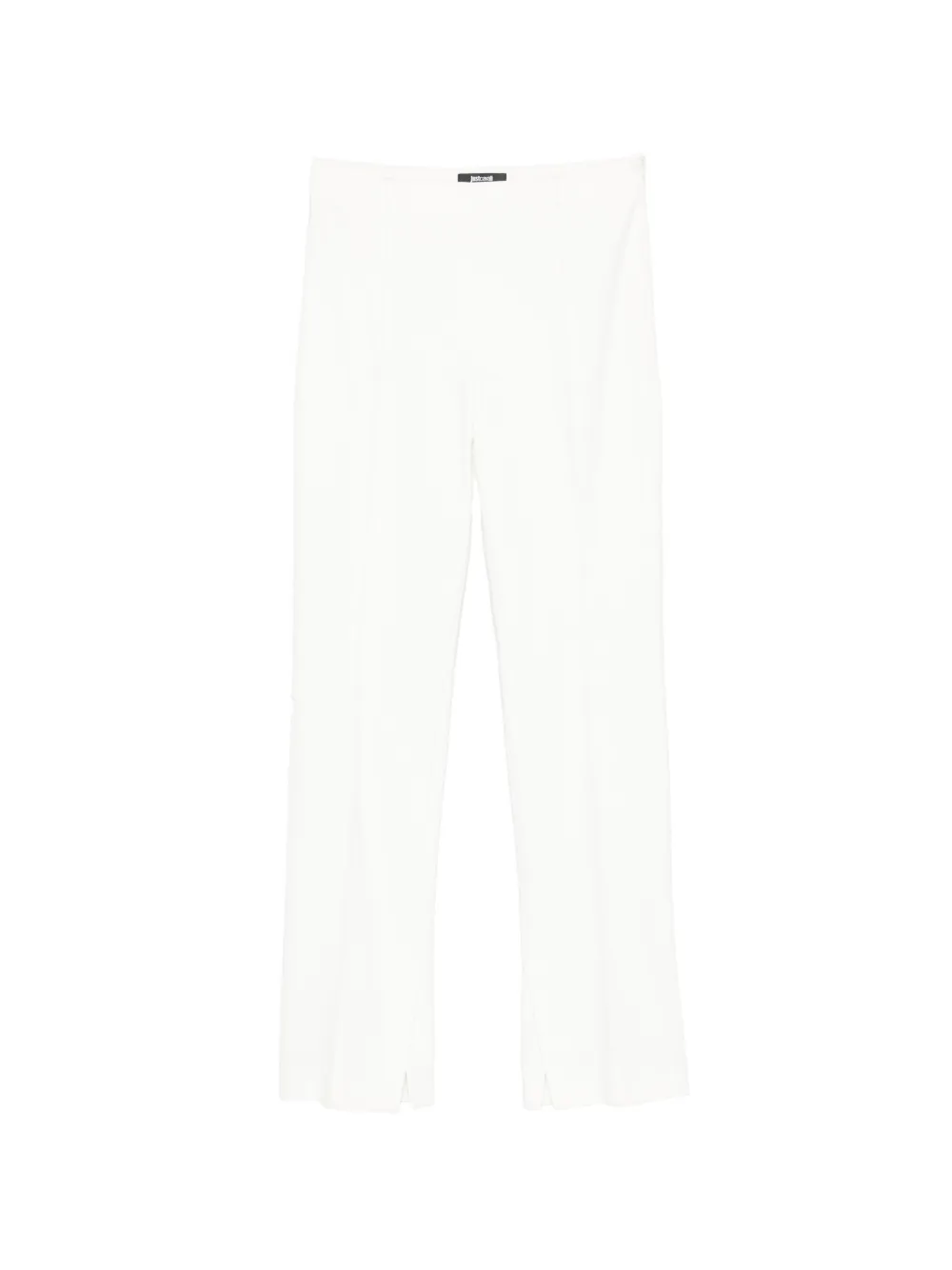 Just Cavalli split-hem trousers - Bianco