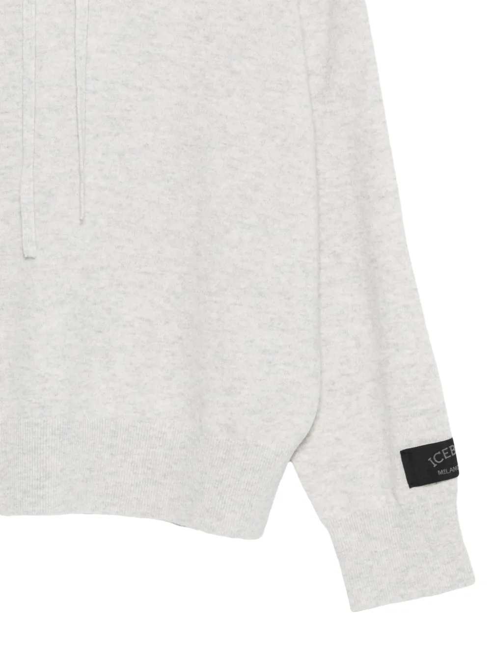  Iceberg Jersey Con Capucha - Gris 