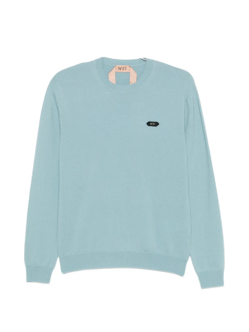 N°21 Logo-patch Sweater In Multi