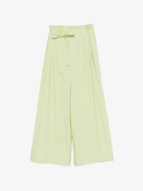 Vivetta pantalones con moño en la cintura