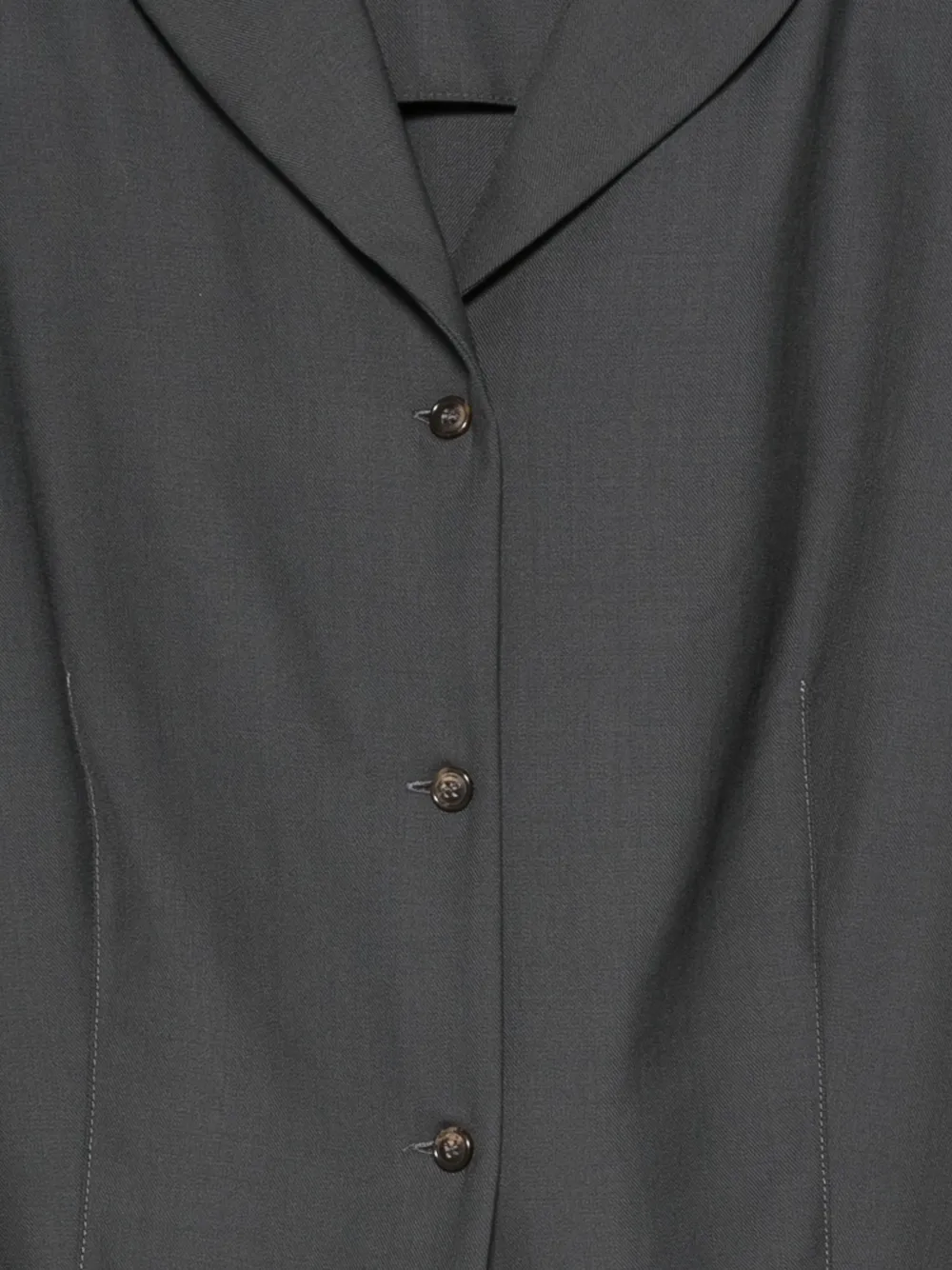  Erika Cavallini Buttoned Blazer - Grey 