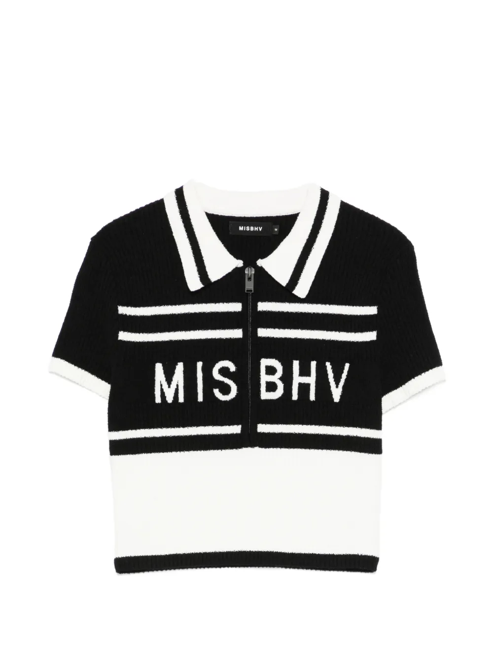 MISBHV striped polo - Nero