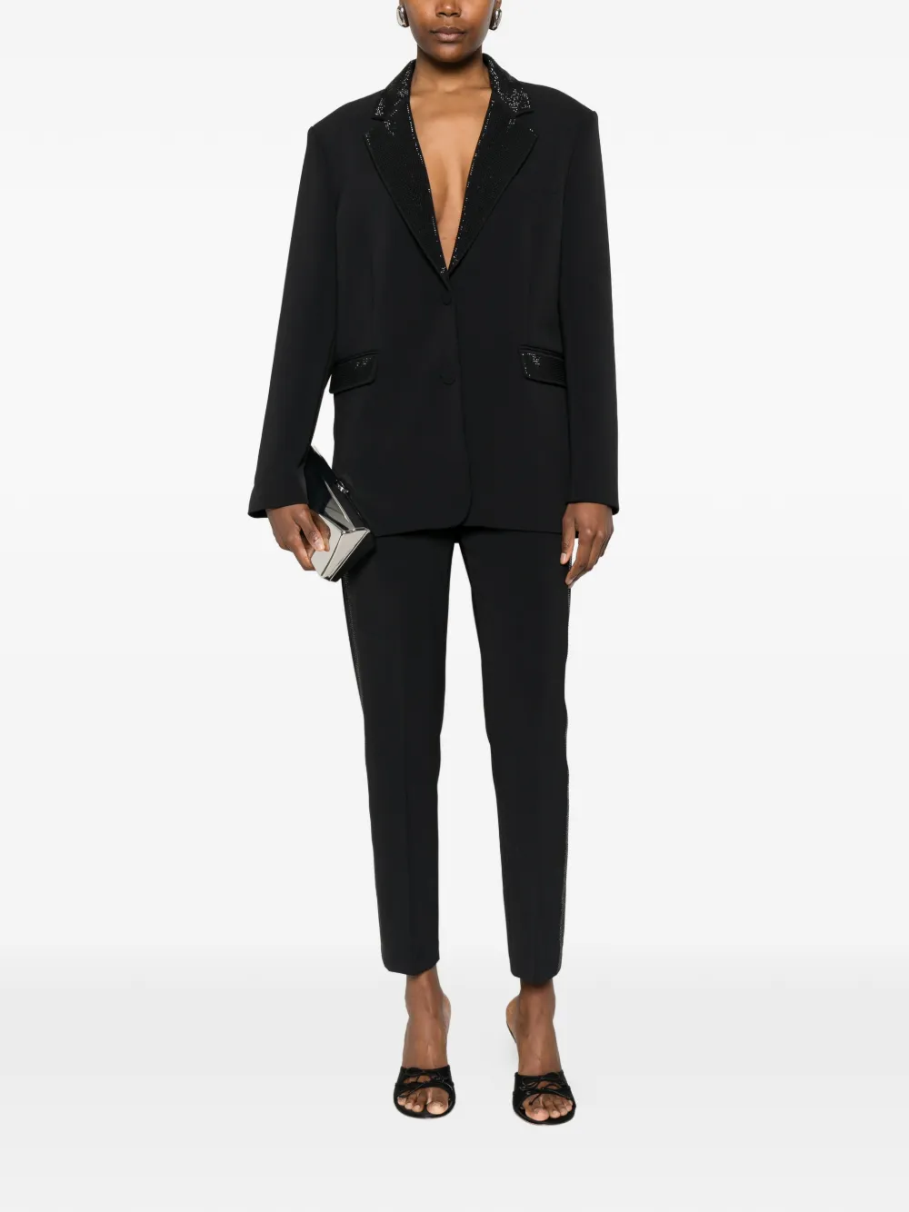  Blugirl Sequin-embellished Suit - Black 