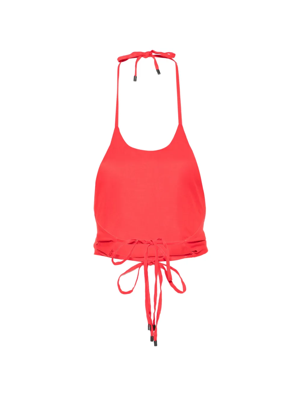 Osklen Top met striksluiting Rood