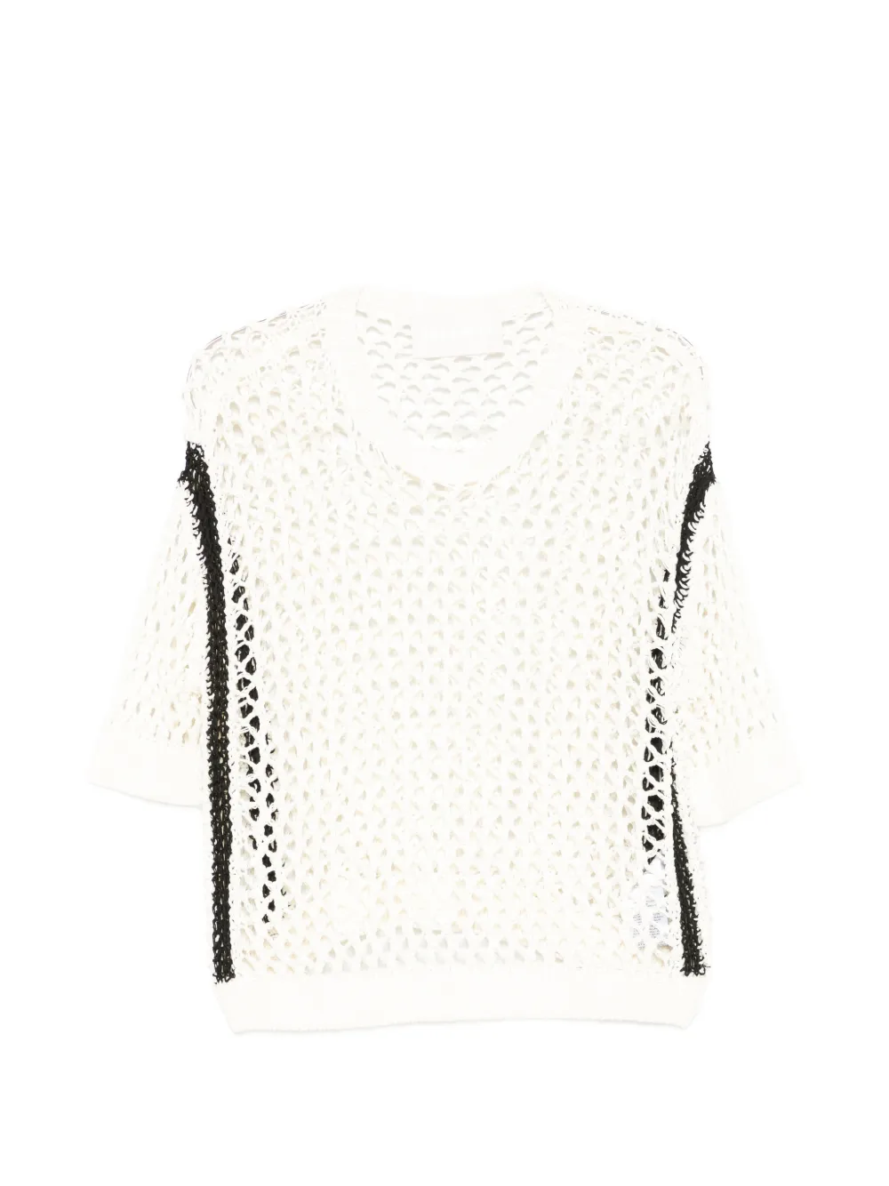 Circus Hotel beaded-embellishment T-shirt - Weiß