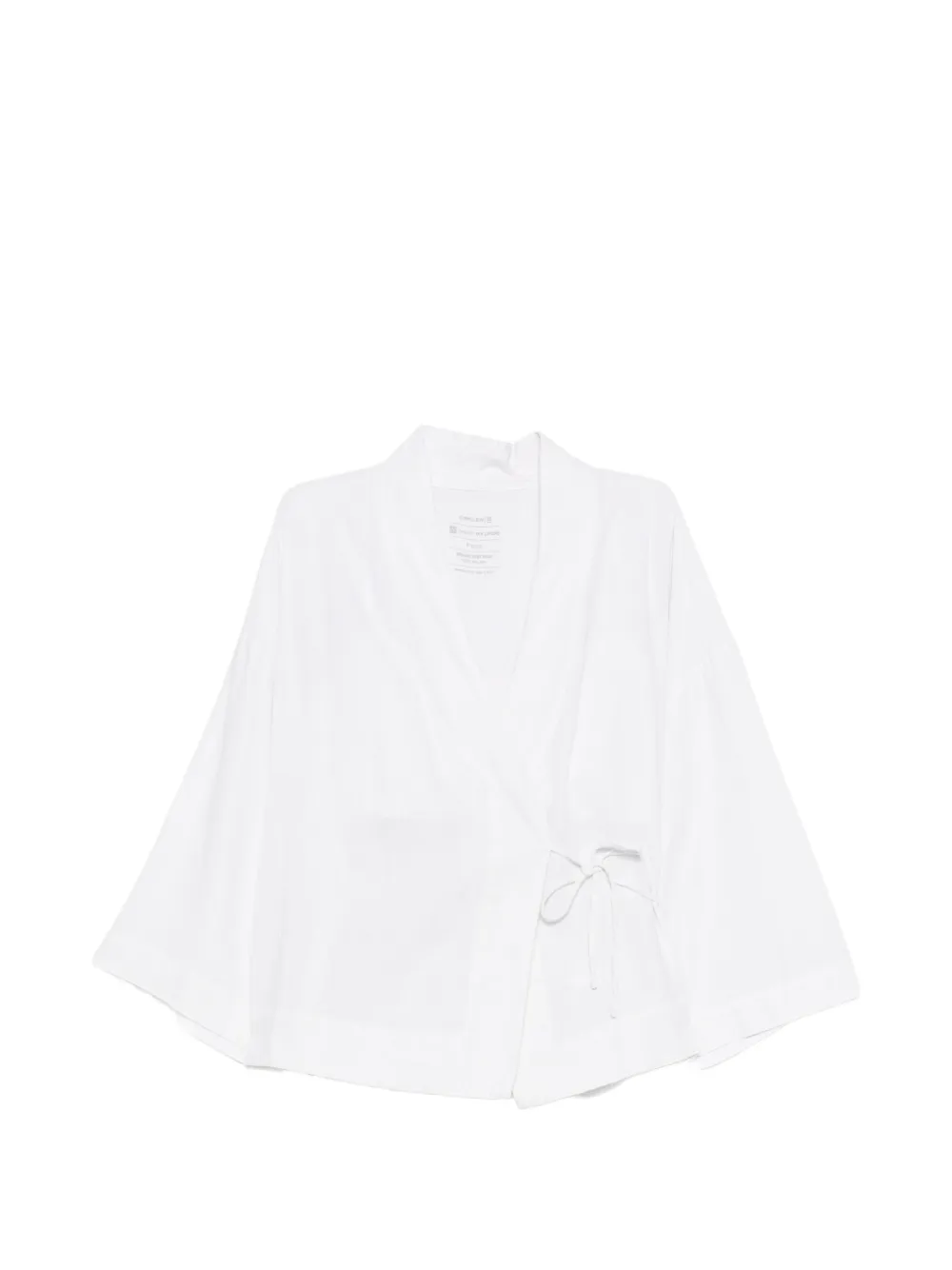 Osklen tie blouse set - Bianco
