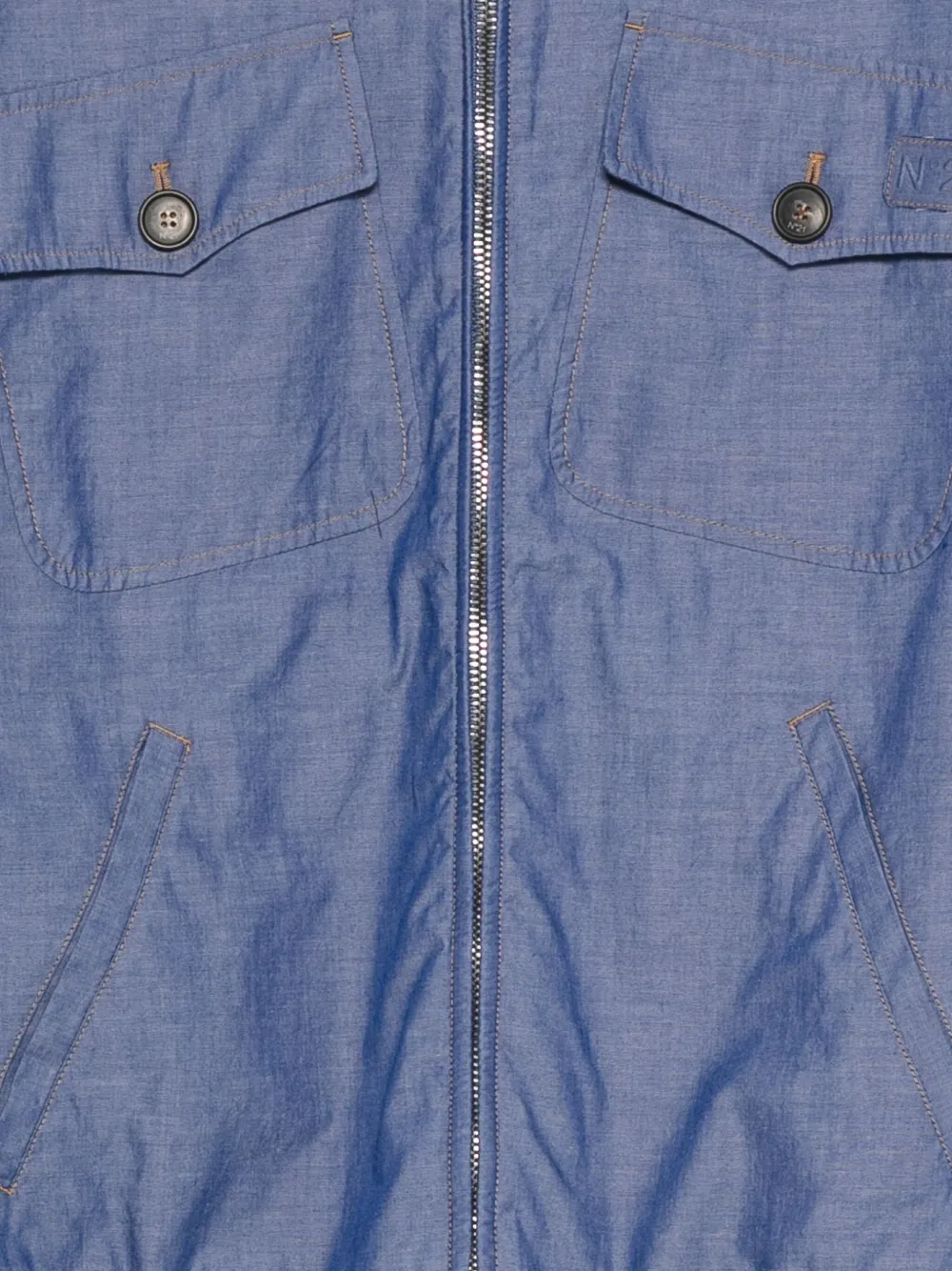 Nº21 button pocket denim jacket | Denim Jackets | Image 2
