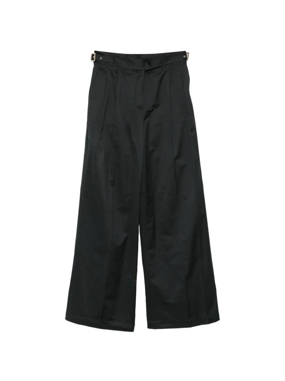 PINKO buckle-detail trousers - Schwarz