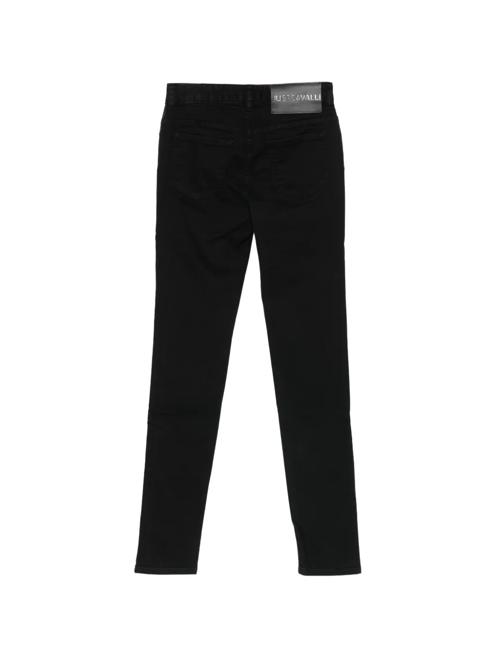 Just Cavalli Jeans met riemlussen Zwart