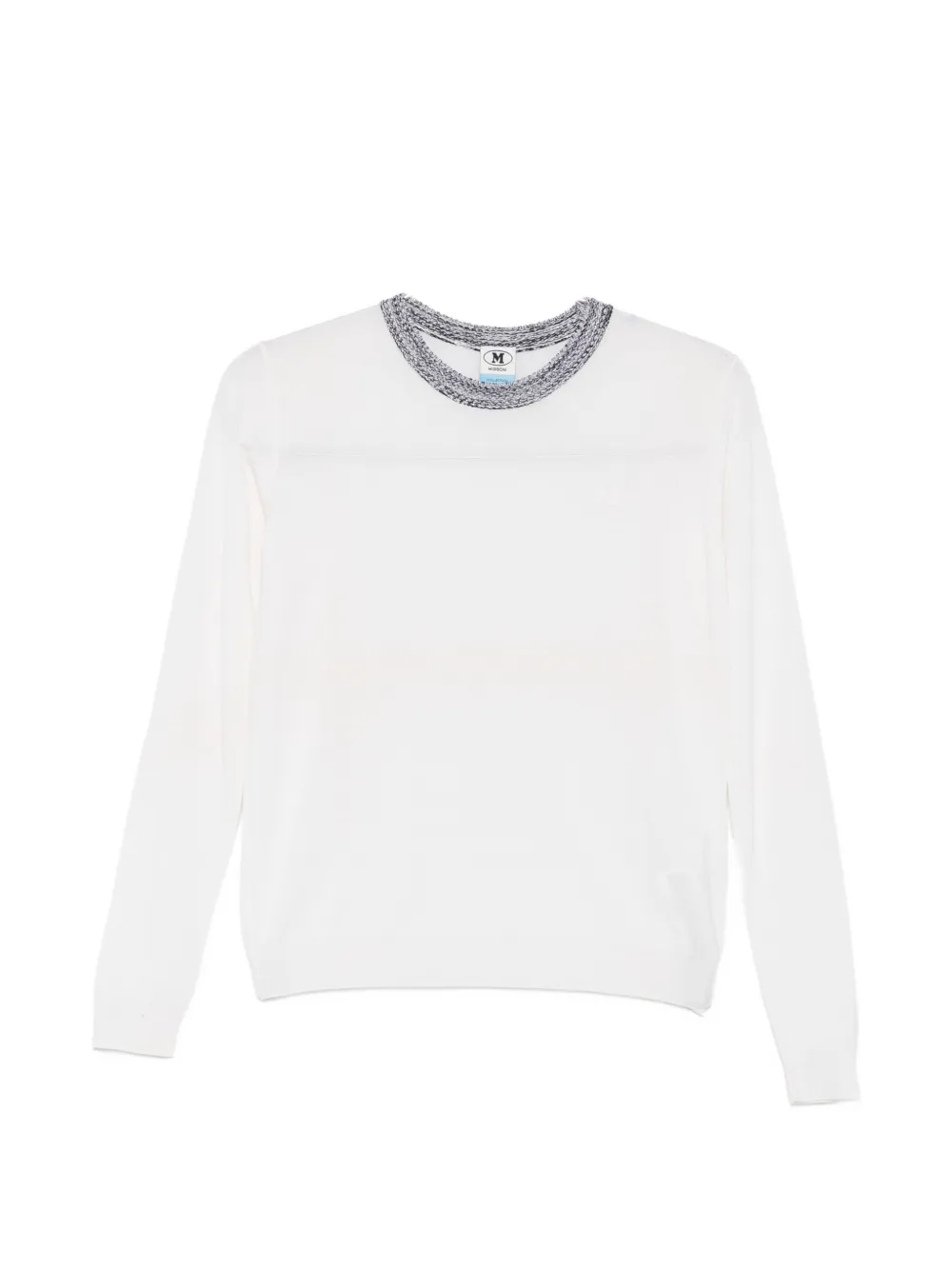Missoni crew-neck sweater - Bianco