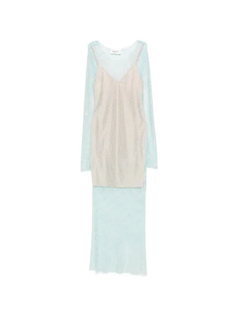 Blugirl long-sleeved sequin dress