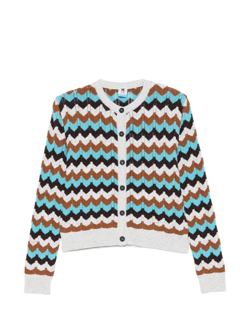 Missoni stripped cardigan - Neutrals