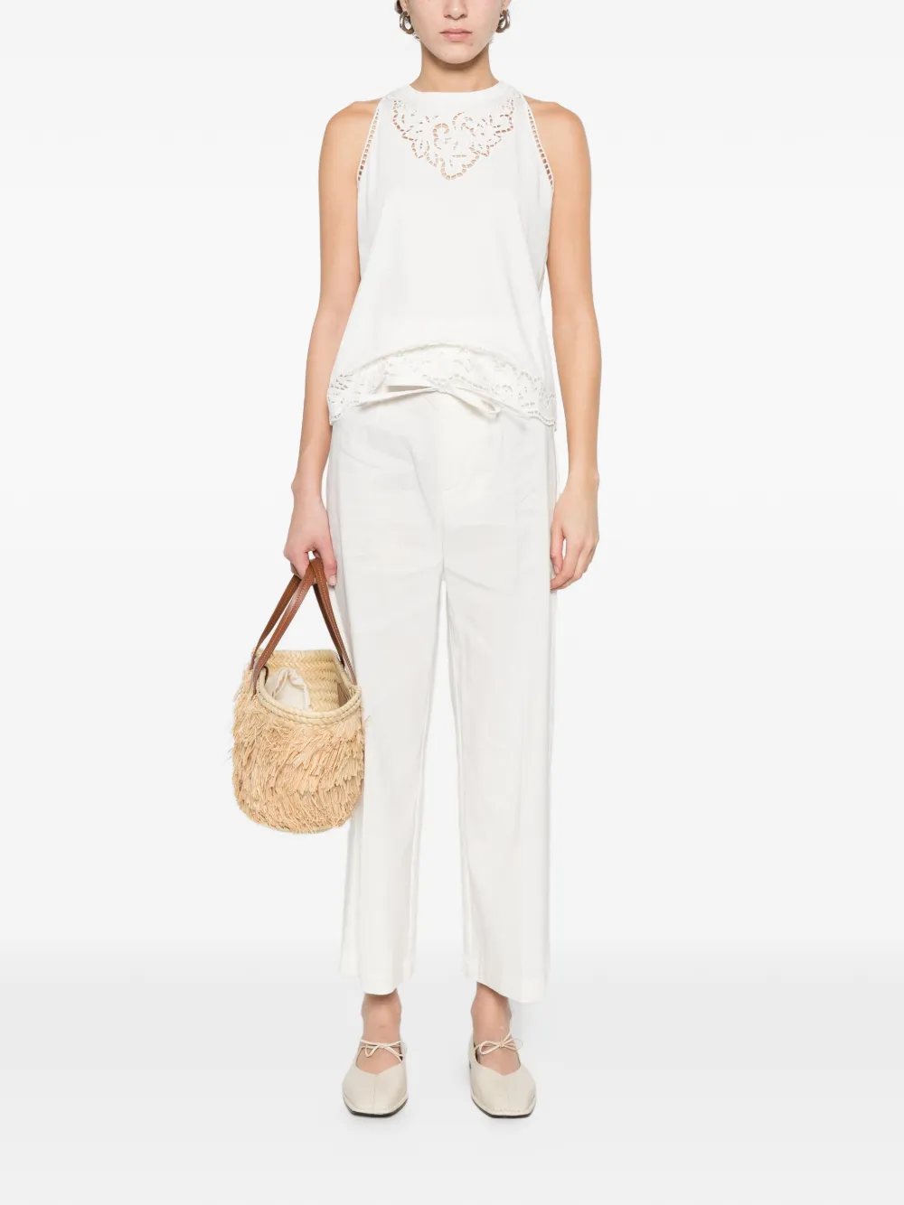 Ti-Detail Trousers